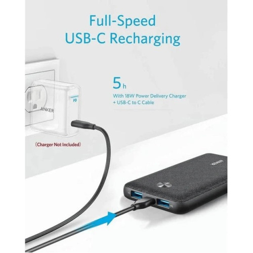 پاوربانک انکر Anker Power Core III A1248 ظرفیت 10.000 میلی آمپر