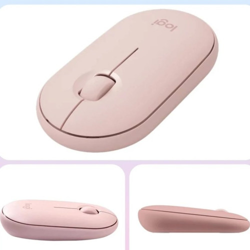 ماوس بیسیم لاجیتک Logitech Mouse M350 RF rose
