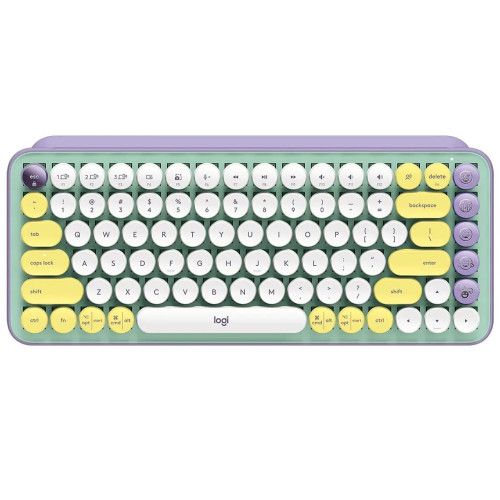 کیبورد بیسیم لاجیتک Logitech Pop Keys US Daydream Mint کیبورد بیسیم لاجیتک Logitech Pop Keys US Daydream Mint