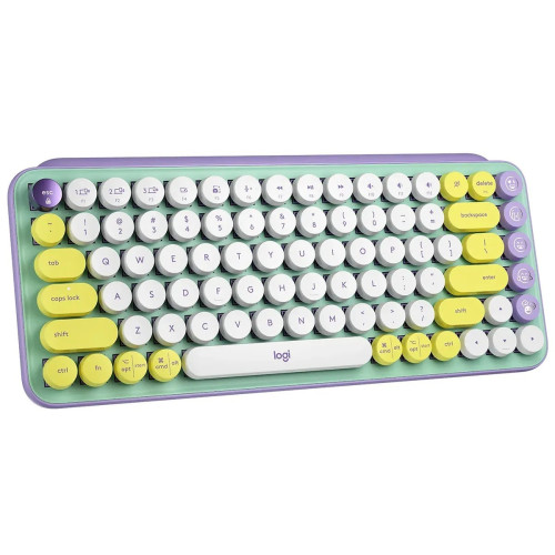 کیبورد بیسیم لاجیتک Logitech Pop Keys US Daydream Mint کیبورد بیسیم لاجیتک Logitech Pop Keys US Daydream Mint