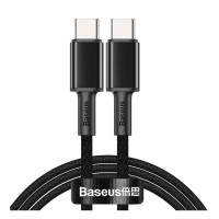 کابل شارژ باسئوس Baseus High Density Braided Type-C 100W CATGD-A01