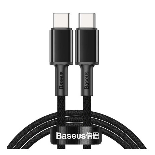 کابل شارژ باسئوس Baseus High Density Braided Type-C 100W CATGD-A01