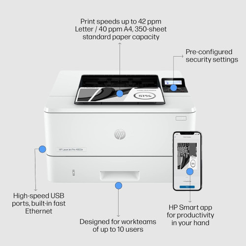 پرینتر لیزری تک کاره اچ پی Printer Laser Jet HP M4003N