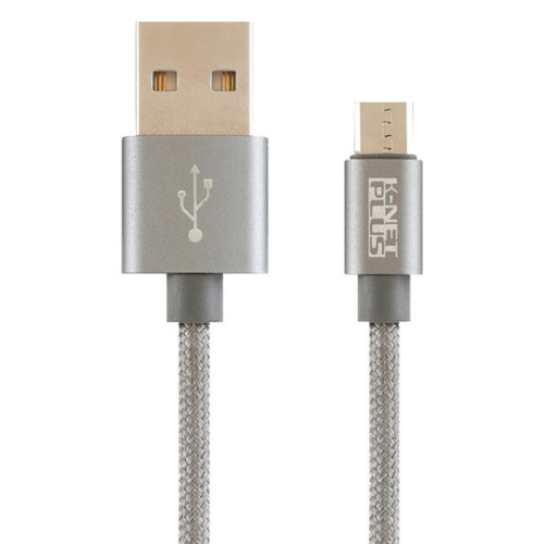 کابل شارژ کی نت پلاس Cable Micro USB Knet Plus KP-C3003 طول 1.2 متر