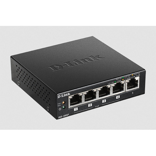 هاب سوییچ دی لینک D-Link Switch DGS-1005P 5 Ports