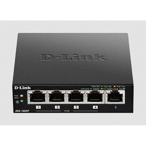 هاب سوییچ دی لینک D-Link Switch DGS-1005P 5 Ports