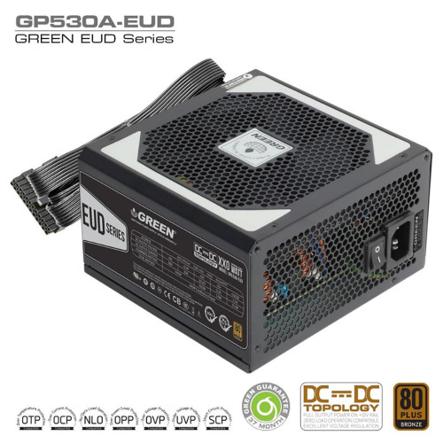 پاور گرین Green Power Supply GP530A-EUD