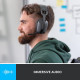 هدست بلوتوثی لاجیتک Logitech Headset Zone vibe 100 Graphite bt