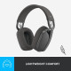 هدست بلوتوثی لاجیتک Logitech Headset Zone vibe 100 Graphite bt