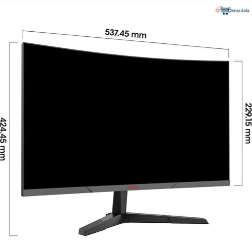 مانیتور گیمینگ مدل Koorui 24E6CA سایز 24 اینچ