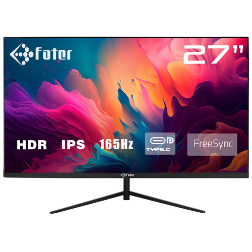 مانیتور گیمینگ فاطر Fater F27-165B1 سایز 27 اینچ مانیتور گیمینگ فاطر Fater F27-165B1 سایز 27 اینچ