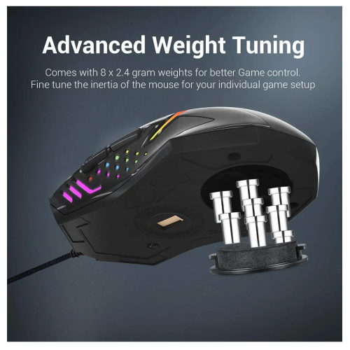 ماوس گیمینگ ردراگون Redragon Centrophorus 2 M601 RGB ماوس گیمینگ ردراگون Redragon Centrophorus 2 M601 RGB
