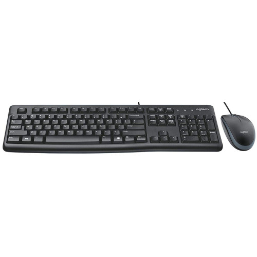 کیبورد-و-ماوس-باسیم-لاجیتک-Logitech-MK120 کیبورد و ماوس باسیم لاجیتک Logitech MK120 با حروف حک شده فارسی اصل و اورجینال