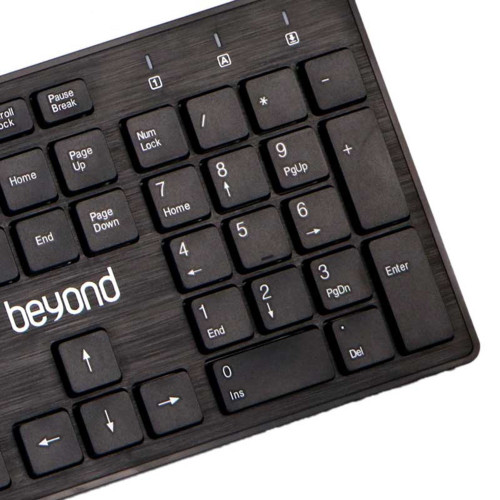 کیبورد سیمدار بیاند Keyboard Beyond BK-3880 کیبورد سیمدار بیاند Keyboard Beyond BK-3880
