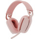 هدست بلوتوثی لاجیتک Logitech Headset Zone vibe 100 Rose bt