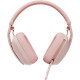 هدست بلوتوثی لاجیتک Logitech Headset Zone vibe 100 Rose bt