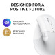 ماوس بیسیم لاجیتک Logitech Mouse Lift Vertical Pale GREY ماوس بیسیم لاجیتک Logitech Mouse Lift Vertical Pale GREY