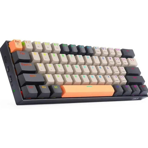 کیبورد گیمینگ ردراگون RedRagon Draconic Elite K530 OG-BK-GY-RGB-PRO