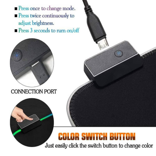 پد ماوس اسکپتر Sceptre Pro Glide MP8040 RGB