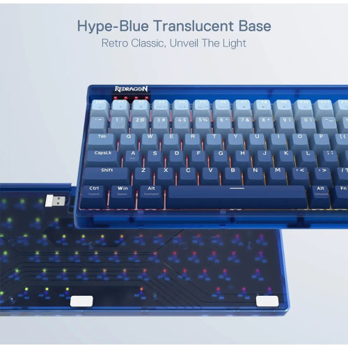 کیبورد گیمینگ ردراگون  RedRagon Garen Pro K656WB RGB