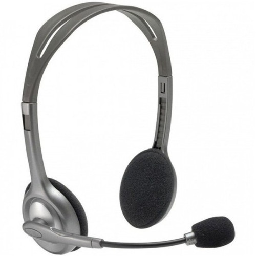 هدفون لاجیتک Logitech Headset H110 AG Dark Grey هدفون لاجیتک Logitech Headset H110 AG Dark Grey