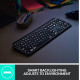 کیبورد بیسیم لاجیتک Logitech Keyboard MX Keys Graphite