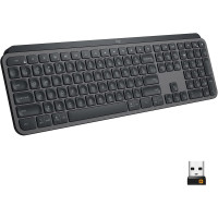کیبورد بیسیم لاجیتک Logitech Keyboard MX Keys Graphite