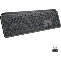 کیبورد بیسیم لاجیتک Logitech Keyboard MX Keys Graphite