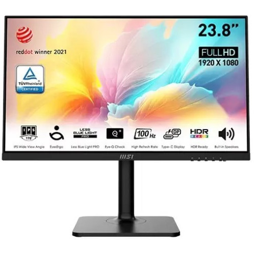 مانیتور گیمینگ ام اس ای MSI Modern MD2412P سایز 24 اینچ