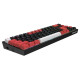 کیبورد بی‌سیم مکانیکال ردراگون RedRagon CASTOR K631 PRO BRW با سوئیچ قرمز و نورپردازی RGB