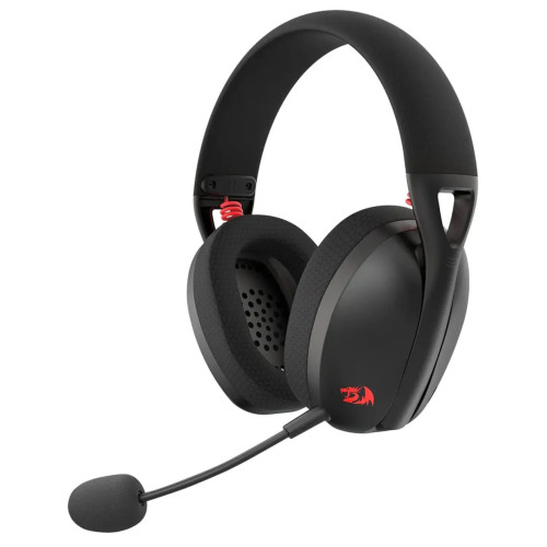 هدست بی‌سیم گیمینگ ردراگون RedRagon Ire H848 مشکی با وزن ۱۷۸ گرم و اتصال سه‌گانه
