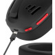 هدست بی‌سیم گیمینگ ردراگون RedRagon Ire H848 مشکی با وزن ۱۷۸ گرم و اتصال سه‌گانه