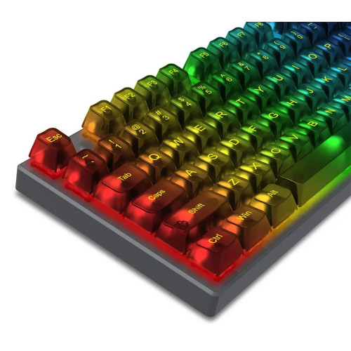 مجموعه کامل کلیدهای کیبورد مکانیکال RedRagon Keycap A138 Black