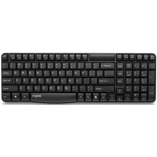 کیبورد وایرلس رپو Keyboard Wireless Rapoo E1050 کیبورد وایرلس رپو Keyboard Wireless Rapoo E1050