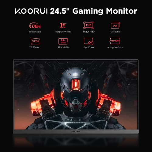 مانیتور گیمینگ کووری Koorui 25E3A سایز 25 اینچ