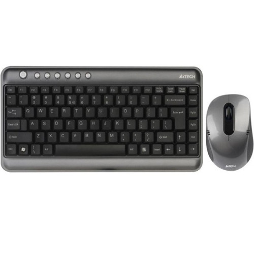 کیبورد و ماوس ای فورتک Keyboard Mouse Wireless A4Tech 7300 Mini کیبورد و ماوس ای فورتک Keyboard Mouse Wireless A4Tech 7300 Mini