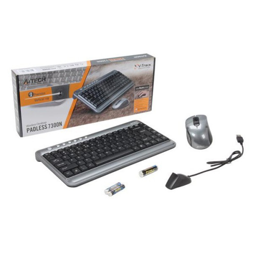 کیبورد و ماوس ای فورتک Keyboard Mouse Wireless A4Tech 7300 Mini کیبورد و ماوس ای فورتک Keyboard Mouse Wireless A4Tech 7300 Mini