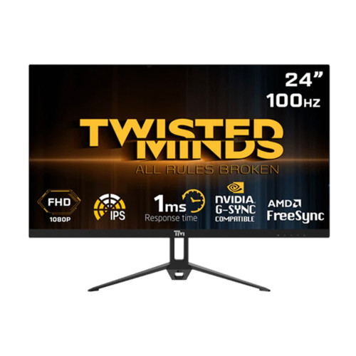 مانیتور توییستد مایندز Twisted Minds TM24FHD100IPS سایز 24 اینچ (با افتخار ساخت ایران)
