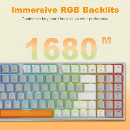کیبورد گیمینگ ردراگون  RedRagon Kitava K636 GWO RGB