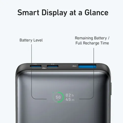 پاوربانک 10000 انکر Anker Power Bank A1249 پاوربانک انکر Anker Power Bank A1249 ظرفیت 10000 میلی آمپر