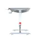 میز گیمینگ موتور دار ردراگون GD-3500W-M 140cm