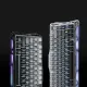 کیبورد گیمینگ گراواستار GravaStar Mercury K1 Gradient Black
