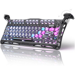 کیبورد گیمینگ گراواستار GravaStar Mercury K1 Pro Special Edition Cyberpunk 