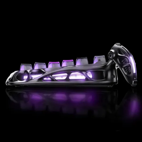 کیبورد گیمینگ گراواستار GravaStar Mercury K1 Pro Special Edition Cyberpunk