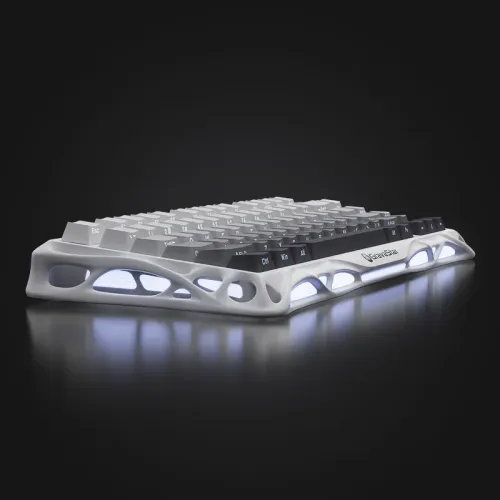 کیبورد گیمینگ گراواستار GravaStar Mercury K1 Gradient White