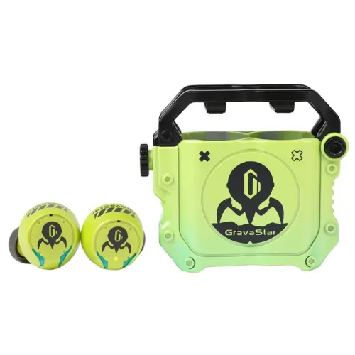 هندزفری گراواستار Gravastar Sirius TWS Earbuds Neon Green هندزفری گراواستار Gravastar Sirius TWS Earbuds Neon Green