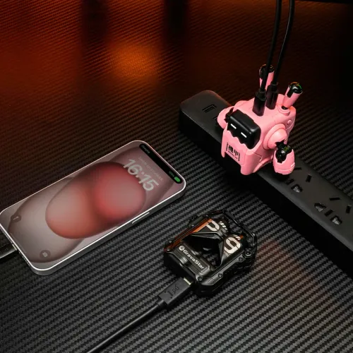 شارژر گراواستار GravaStar Delta35 35W رنگ صورتی شارژر گراواستار GravaStar Delta35 35W رنگ صورتی