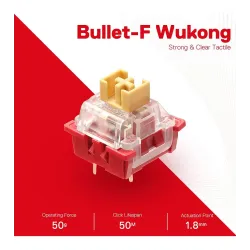 سوئیچ کیبورد مکانیکال ردراگون RedRagon A113 Bullet F