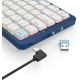 کیبورد گیمینگ ردراگون RedRagon Eva Pro K684 WB RGB کیبورد گیمینگ ردراگون RedRagon Eva Pro K684 WB RGB