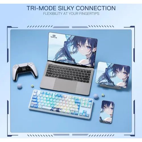 کیبورد گیمینگ ردراگون RedRagon Star Blade K707 Pro AK